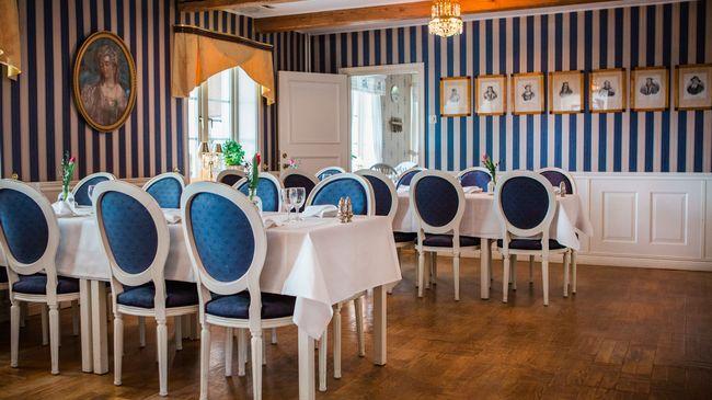 Margretetorps Gaestgifvaregard Vejbystrand المطعم الصورة